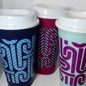 3x 2020 Starbucks Holiday Christmas Color-Change Candy Canes Reusable Ho…